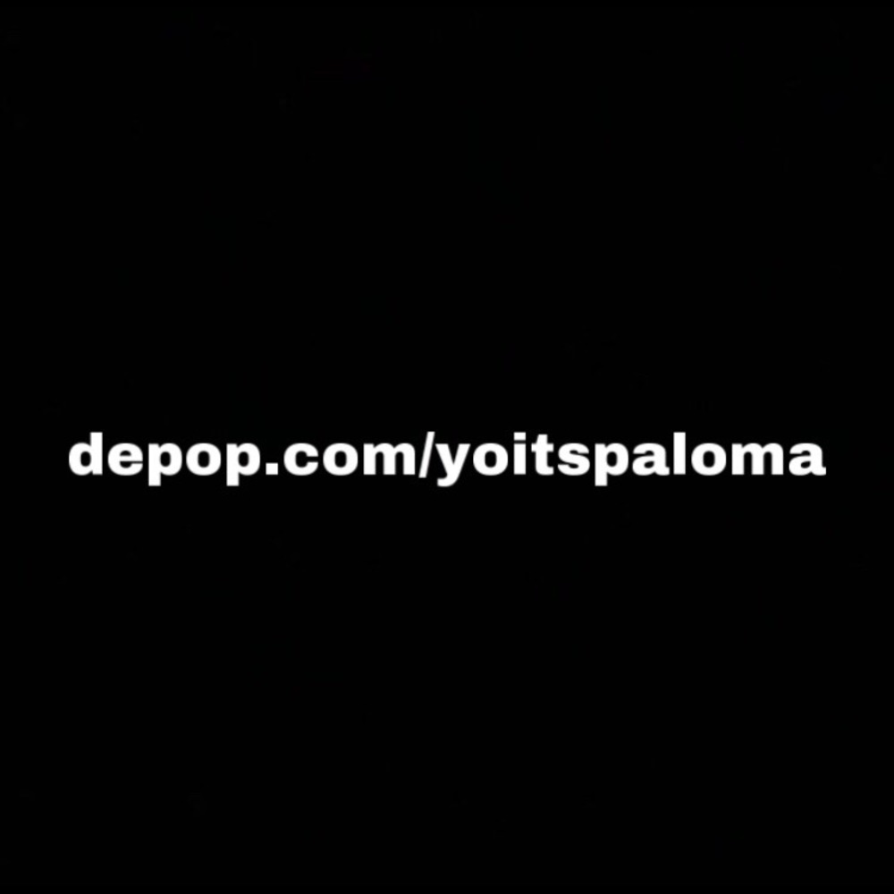 Follow me on Depop for more items (Not For Sale)